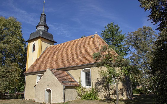 Kirche Gross Bademeusel, Forst (OT Gross Bademeusel),Foto: TMB- Fotoarchiv/ScottyScout