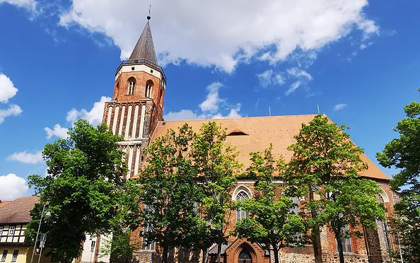 Die evangelische Stadtkirche Calau, Foto: Stadt Calau / Jan Hornhauer