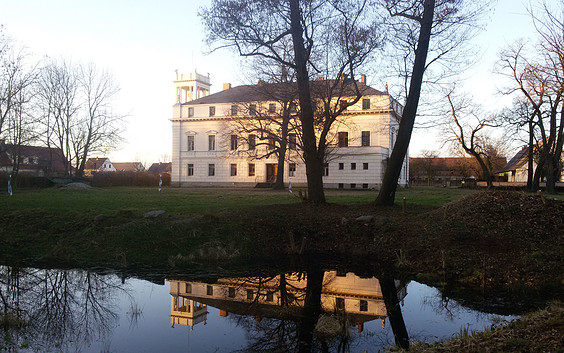Schloss in Zinnitz, Foto: Scholz