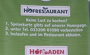 Hofrestaurant Stellplatz Klaistow,Foto: Roy Kayser