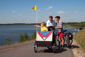 Radtour um den Senftenberger See