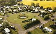 Campingplatz Mahlow von oben, Foto: Tom Loos