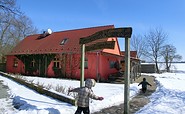 Ziegenkäserei &amp; Wiesencafé Karolinenhof im Winter, Foto: TMB/D.Wetzel