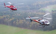 Hubschrauber AS355 und AS350, Foto: AEROHELI Intl.
