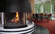 Fireplace room, photo: Seehotel Rheinsberg