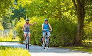 Radwandern in Forst (Lausitz), Foto: PatLografie