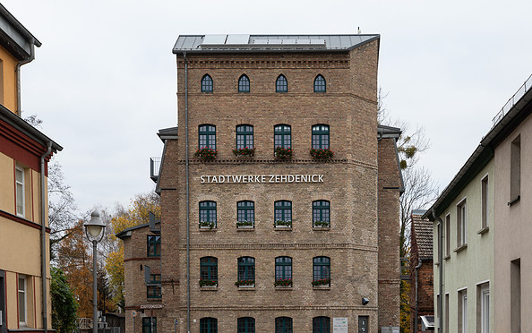 Altes Stadtwerkegebäude in Zehdenick, Foto: TMB-Fotoarchiv / Yorck Maecke