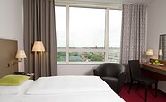First Class Queensize Zimmer, Foto: Lindner Congress Cottbus