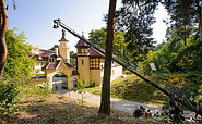 Am Set des Films &quot;Irre sind männlich&quot; beim Schloss Hubertushöhe in Storkow, Foto: Constantin Film / Chestnut Film