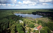 Aerial view, photo: Feriendorf Groß Väter See