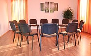 Popular circle of chairs in the conference room, photo: Ferienpark Templin