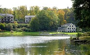 Gut Klostermühle view from the lake, photo: Kirsten Breustedt