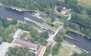 Luftaufnahme Schleuse Bischofswerder (c) Wasserstraßen- und Schifffahrtsamt Oder-Havel