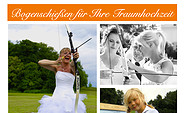 Pfeilflug.com archery for your dream wedding, Photo: Annette Tunn