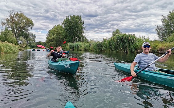 Paddling Spree forest, picture: Spreehafen Burg