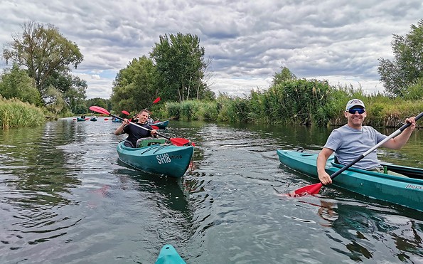 Paddling Spree forest, picture: Spreehafen Burg