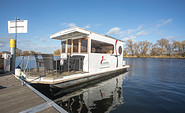 Waterhus Hausboot Harmony - Außenansicht, Foto: Maik Stellmacher, Lizenz: Maik Stellmacher