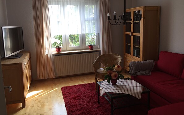 Wohnzimmer, Foto: Ferienwohnung Zum Töpferhaus