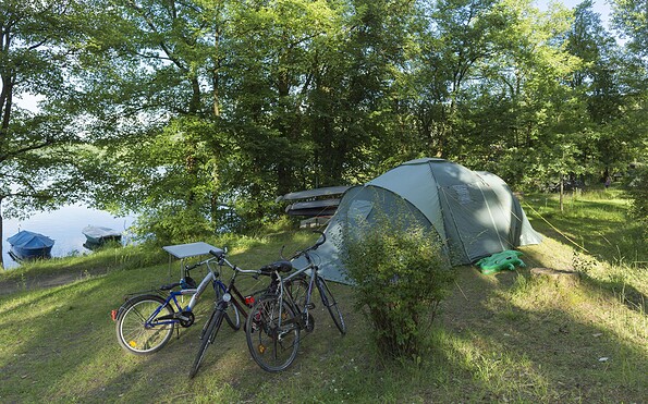 Campingplatz am Dreetzsee, Foto: Steffen Lehmann, TMB, Lizenz: Steffen Lehmann, TMB