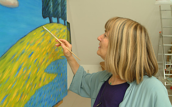 Atelier Monika Brachmann, Foto: Monika Brachmann, Lizenz: Monika Brachmann