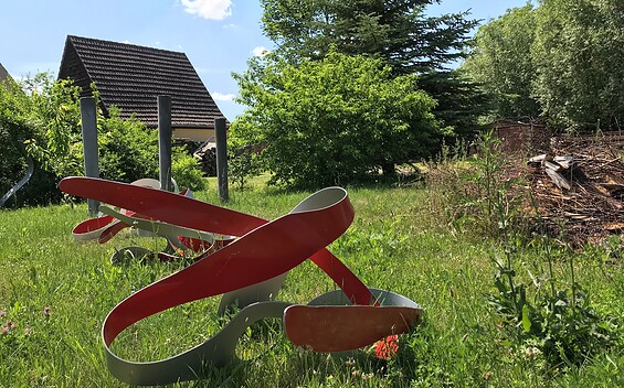 Werkstatt und Atelier Lutz Kommallein, Foto: Anet Hoppe, Lizenz: Anet Hoppe