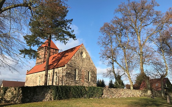 Dorfkirche Gandenitz, Foto: Anet Hoppe , Lizenz: Anet Hoppe