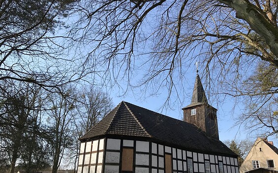 Dorfkirche Gollin, Foto: Anet Hoppe, Lizenz: Anet Hoppe