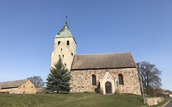 Dorfkirche Haßleben, Foto: Anet Hoppe, Lizenz: Anet Hoppe