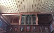 Orgel Dorfkirche Kunow, Foto: Anet Hoppe, Lizenz: Anet Hoppe