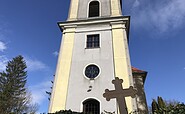 Dorfkirche Rosenow Turm, Foto: Anet Hoppe, Lizenz: Anet Hoppe