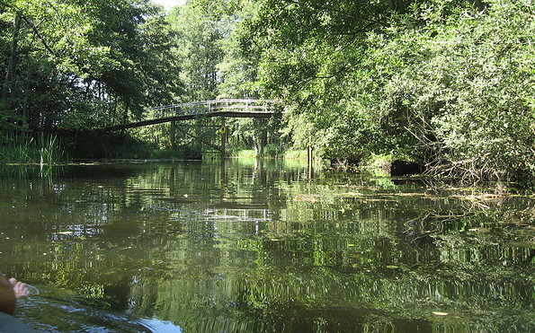 Fasanenbrücke im Kanal, Foto: Anet Hoppe, Lizenz: Anet Hoppe