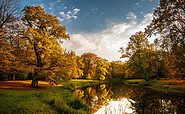 Luisium See im Herbst, Foto: Sebastian Kaps, Lizenz: Stadtmarketinggesellschaft Dessau-Roßlau mbH
