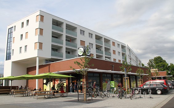 Lebensmittel-Bioladen Schömmel -Außenansicht, Foto: Alexander Schömmel, Lizenz: Alexander Schömmel