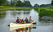 Paddeltour auf der Schwarzen Elster, Foto: ElsterPark, Lizenz: ElsterPark