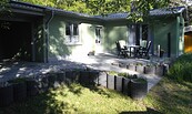 Ferienhaus am Wurlsee-Camping - Außenbereich, Foto: Hoff, Foto: L. Hoff, Lizenz: L. Hoff