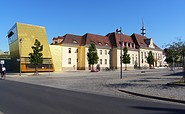 Blick auf die Stadtbibliothek, Foto: Stadt Luckenwalde, Lizenz: Stadt Luckenwalde