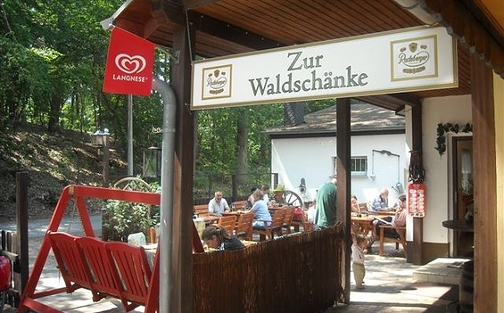 Blick Zur Waldschänke, Foto: Gaststätte "Zur Waldschänke am Grimnitzsee", Lizenz: Gaststätte "Zur Waldschänke am Grimnitzsee"