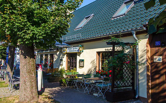 Gaststätte Krim Terrasse, Foto: Amt Joachimsthal (Schorfheide), Lizenz: Amt Joachimsthal (Schorfheide)