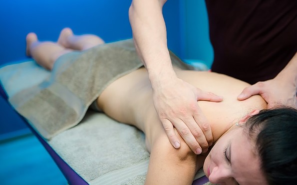 Massage at the Fläming-Therme , Foto: Fläming-Therme Luckenwalde , Lizenz: Fläming-Therme Luckenwalde
