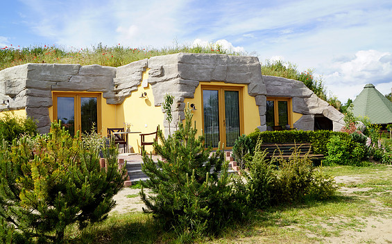 Passiv Erdhaus, Foto: Marina Radow