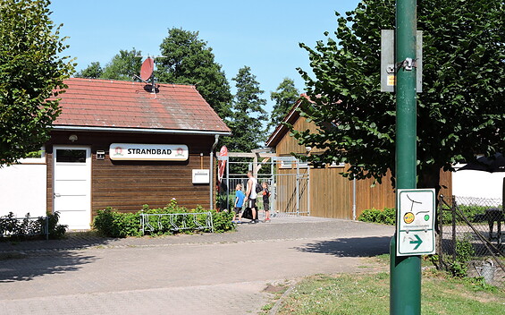 Strandbad, Lychen,, Foto: TI Lychen, Lizenz: TI Lychen