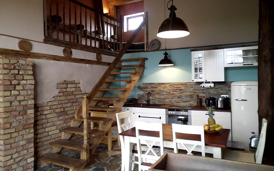 Hof Georgenhöhe - Ferienwohnung Küche, , Foto: R. Dewies, Lizenz: R. Dewies