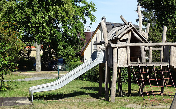 Playground Dorfstraße Ragow, Foto: Petra Förster, Lizenz: Tourismusverband Dahme-Seenland e.V.