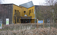 Eingangsbereich NABU-Naturerlebniszentrum Blumberger Mühle, Foto: Alena Lampe
