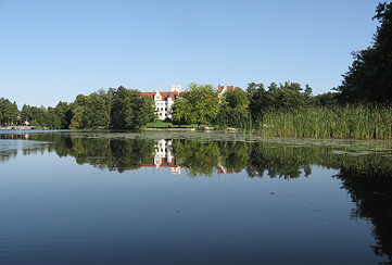 Küchenteich und Schloß Boitzenburg, Foto: Anet Hoppe