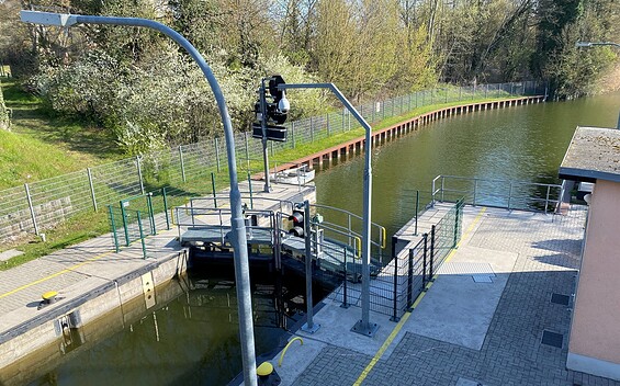 Schleuse Templin, Foto: Alena Lampe