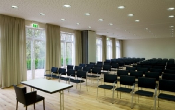 Seminarraum im Jagdtrainingszentrum, Foto: Schloss &amp; Gut Liebenberg