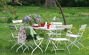 Coffee table in the garden, Foto: Schloss Blankensee