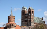 Marienkirche und Mitteltorturm Prenzlau, Foto: Alena Lampe