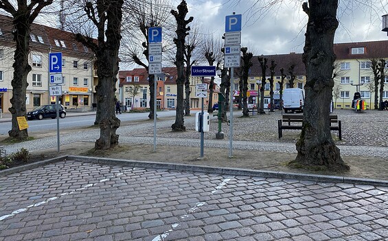 Stromtankstelle Lychen, Foto: Alena Lampe